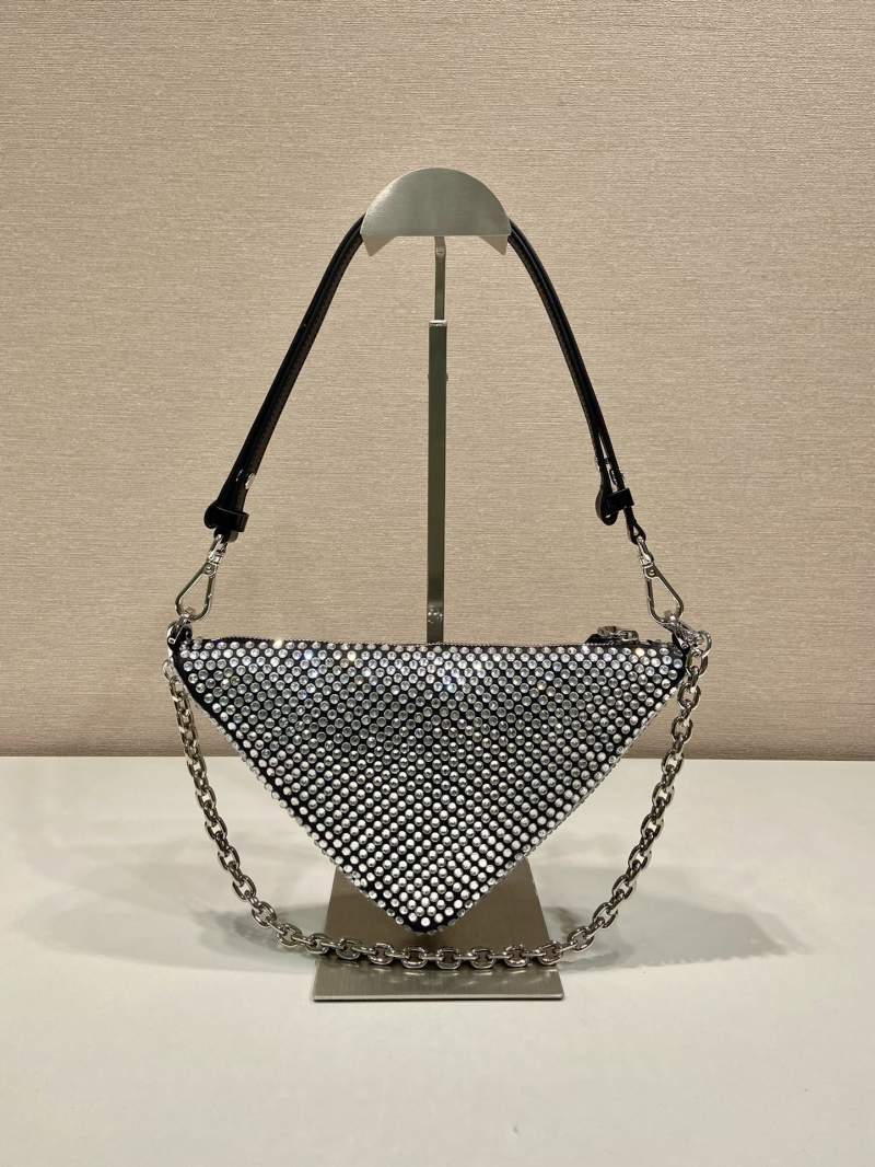 Pra*a triangle pouch